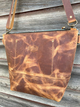 Fairfield Wool and Leather Crossbody Bag