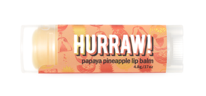 Hurraw!® Papaya Pineapple Lip Balm