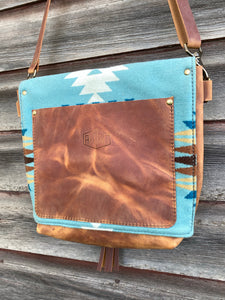 Large Dillon Crossbody with Wool