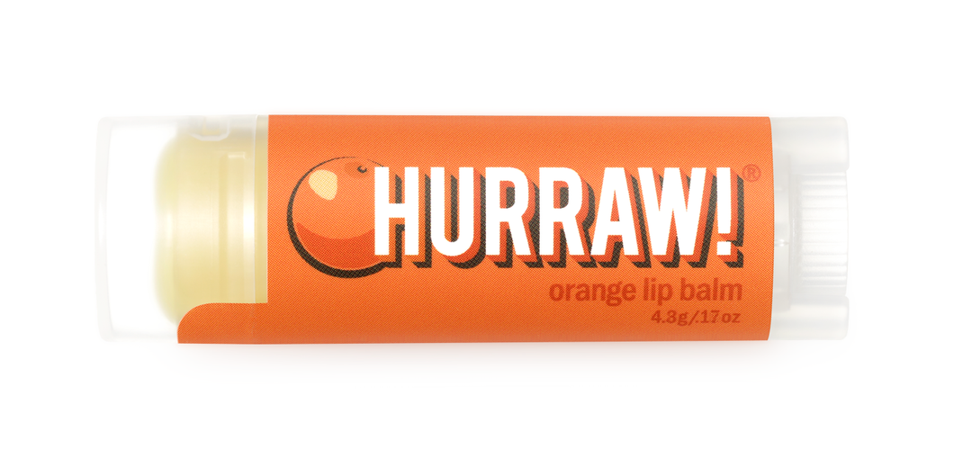Hurraw!® Orange Lip Balm