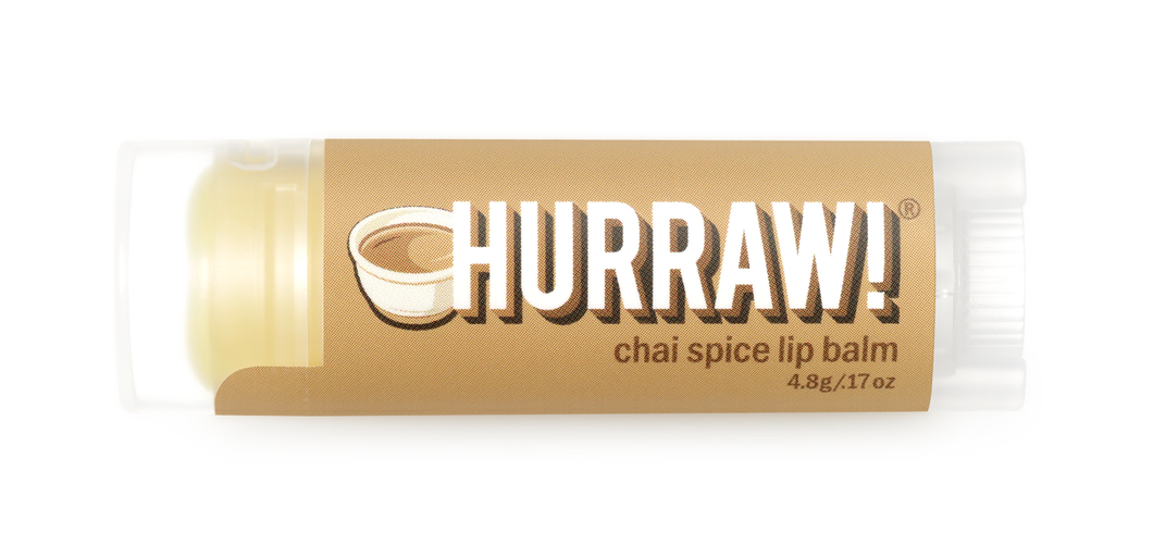 Hurraw!® Chai Spice Lip Balm