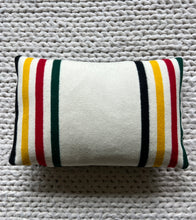 Narrow Glacier Stripe Wool Pillow Cover